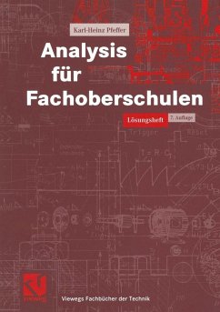 Analysis für Fachoberschulen (eBook, PDF) - Pfeffer, Karl-Heinz