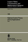 Optimal Control Theory and its Applications (eBook, PDF)