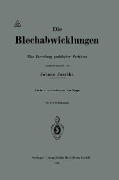 Cover Die Blechabwicklungen (eBook, PDF)