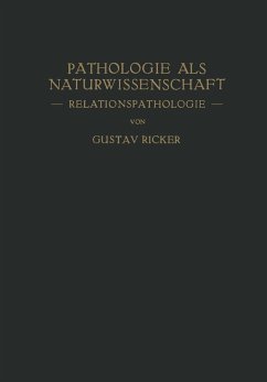 Pathologie als Naturwissenschaft (eBook, PDF) - Ricker, Gustav