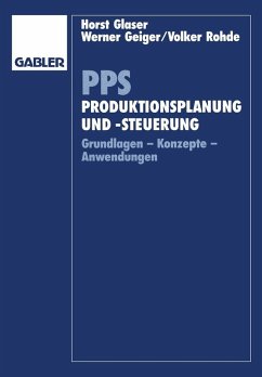 PPS Produktionsplanung und -steuerung (eBook, PDF) - Glaser, Horst