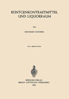 Cover Röntgenkontrastmittel und Liquorraum (eBook, PDF)