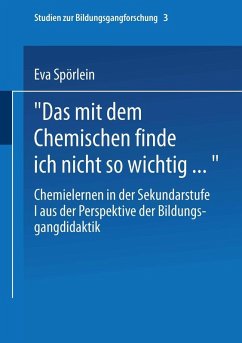 Das mit dem Chemischen finde ich nicht so wichtig... (eBook, PDF) - Spörlein, Eva