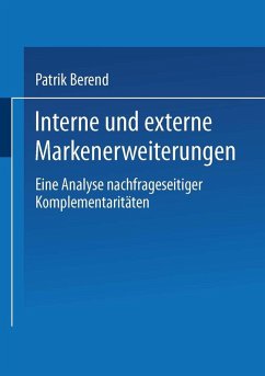 Interne und externe Markenerweiterungen (eBook, PDF) - Berend, Patrik