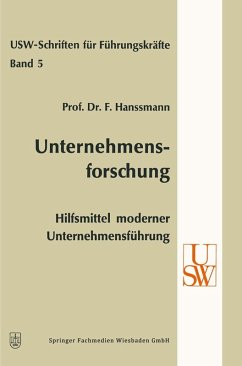 Cover Unternehmensforschung (eBook, PDF)
