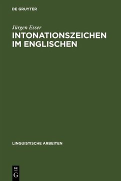Cover Intonationszeichen im Englischen (eBook, PDF)
