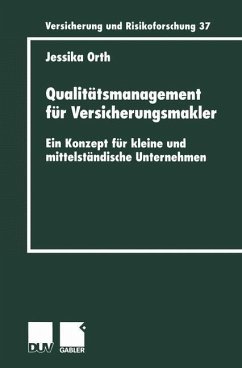 Cover Qualitätsmanagement für Versicherungsmakler (eBook, PDF)