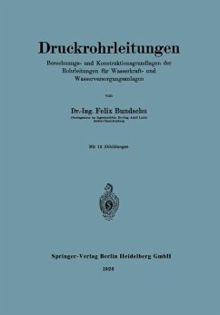 Druckrohrleitungen (eBook, PDF) - Bundschu, Felix