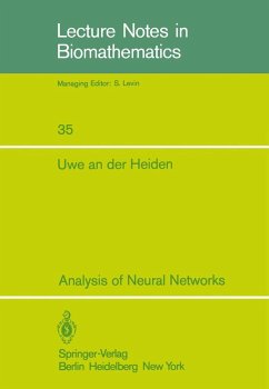 Analysis of Neural Networks (eBook, PDF) - Heiden, U. An Der