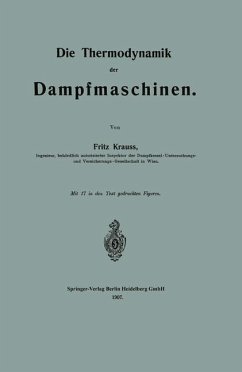 Die Thermodynamik der Dampfmaschinen (eBook, PDF) - Krauss, Fritz