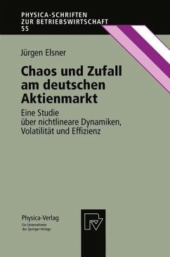 Chaos und Zufall am deutschen Aktienmarkt (eBook, PDF) - Elsner, Jürgen