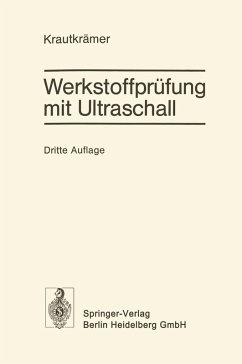Cover Werkstoffprüfung mit Ultraschall (eBook, PDF)