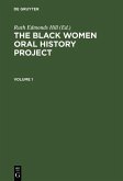 The Black Women Oral History Project. Cplt. (eBook, PDF)