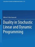 Duality in Stochastic Linear and Dynamic Programming (eBook, PDF)