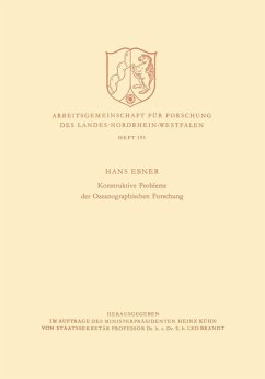 Konstruktive Probleme der Ozeanographischen Forschung (eBook, PDF) - Ebner, Hans