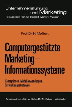 Computergestützte Marketing-Informationssysteme (eBook, PDF) - Meffert, Heribert