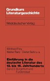 Einführung in die deutsche Literatur des 12. bis 16. Jahrhunderts (eBook, PDF)