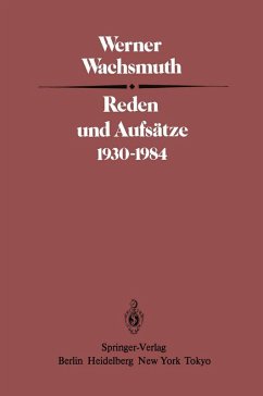 Reden und Aufsätze 1930-1984 (eBook, PDF) - Wachsmuth, W.