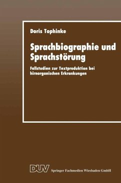 Cover Sprachbiographie und Sprachstörung (eBook, PDF)