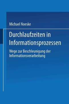 Cover Durchlaufzeiten in Informationsprozessen (eBook, PDF)