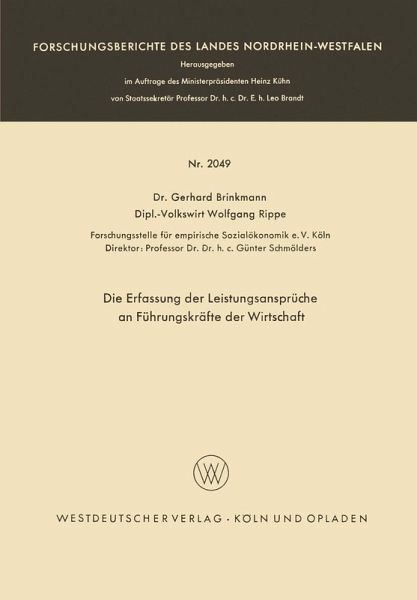 Die Erfassung der Leistungsansprüche an Führungskräfte der Wirtschaft (eBook, PDF)