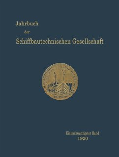 Cover Jahrbuch der Schiffbautechnischen Gesellschaft (eBook, PDF)