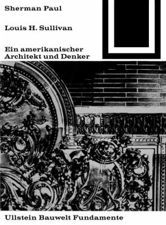 Cover Lewis H. Sullivan, ein amerikanischer Architekt und Denker (eBook, PDF)