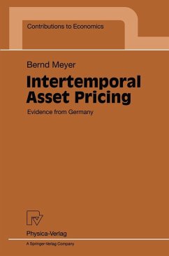Intertemporal Asset Pricing (eBook, PDF) - Meyer, Bernd