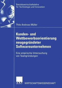 Kunden- und Wettbewerbsorientierung neugegründeter Softwareunternehmen (eBook, PDF) Cover Kunden- und Wettbewerbsorientierung neugegründeter Softwareunternehmen (eBook, PDF)