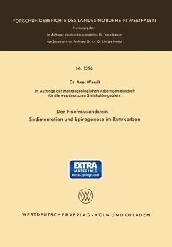 Cover Der Finefrausandstein - Sedimentation und Epirogenese im Ruhrkarbon (eBook, PDF)