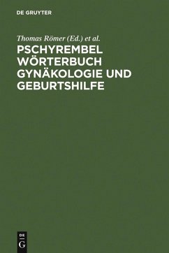 Cover Pschyrembel Wörterbuch Gynäkologie und Geburtshilfe (eBook, PDF)