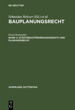 Städtebauförderungsgesetz und Planungsrecht (eBook, PDF) - Oestreicher, Ernst