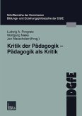 Kritik der Pädagogik - Pädagogik als Kritik (eBook, PDF)