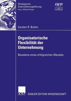 Cover Organisatorische Flexibilität der Unternehmung (eBook, PDF)