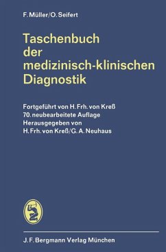 Cover Taschenbuch der medizinisch-klinischen Diagnostik (eBook, PDF)