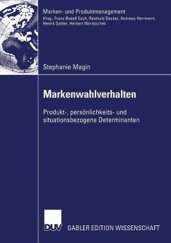 Markenwahlverhalten (eBook, PDF) Cover Markenwahlverhalten (eBook, PDF)