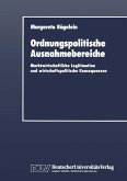 Ordnungspolitische Ausnahmebereiche (eBook, PDF)