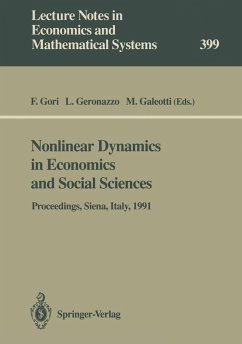 Cover Nonlinear Dynamics in Economics and Social Sciences (eBook, PDF)