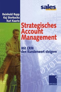Strategisches Account Management (eBook, PDF) - Rapp, Reinhold; Storbacka, Kaj; Kaario, Kari