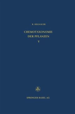 Chemotaxonomie der Pflanzen (eBook, PDF) - Hegnauer, R.