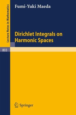 Dirichlet Integrals on Harmonic Spaces (eBook, PDF) - Maeda, F. -Y.
