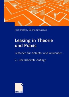 Leasing in Theorie und Praxis (eBook, PDF) - Kratzer, Jost; Kreuzmeier, Benno