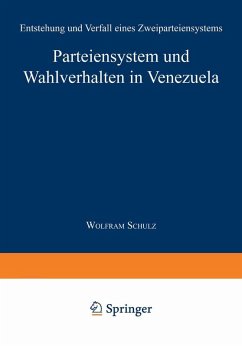 Parteiensystem und Wahlverhalten in Venezuela (eBook, PDF)