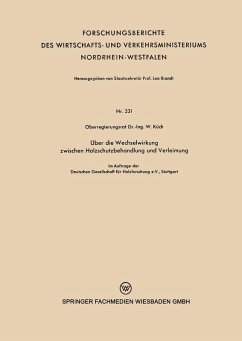 Cover Über die Wechselwirkung zwischen Holzschutzbehandlung und Verleimung (eBook, PDF)