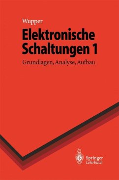 Elektronische Schaltungen 1 (eBook, PDF) - Wupper, Horst; Niemeyer, Ulf