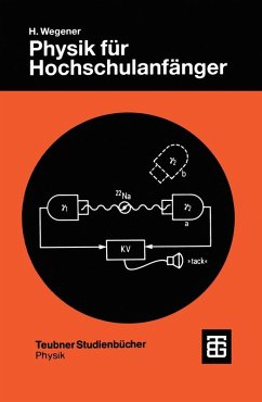 Physik für Hochschulanfänger (eBook, PDF) - Wegener, Horst