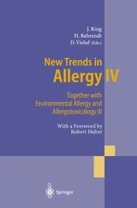 New Trends in Allergy IV (eBook, PDF)
