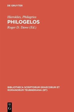 Philogelos (eBook, PDF) - Hierocles; Philagrius