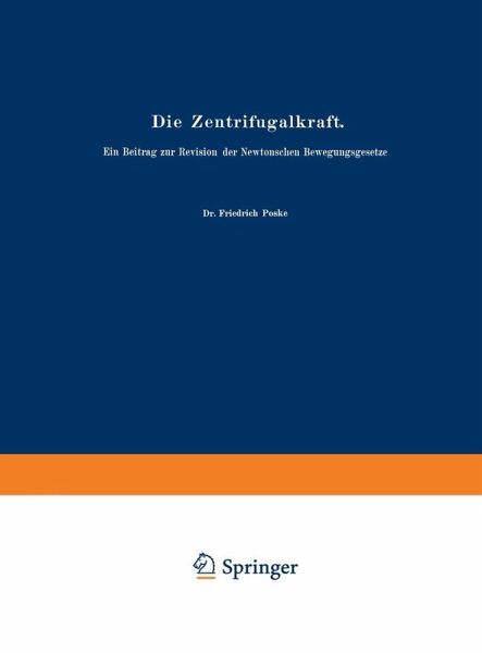 Die Zentrifugalkraft (eBook, PDF) Die Zentrifugalkraft (eBook, PDF)