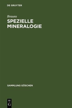 Cover Spezielle Mineralogie (eBook, PDF)